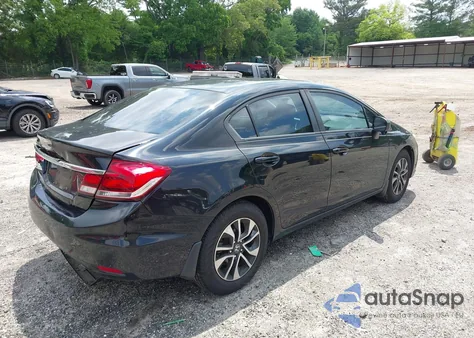 2014 Honda Civic Ex из США, поврежденный, VIN 19XFB2F88EE082880